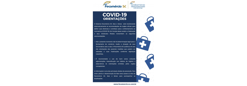 Covid-19 - Orientações